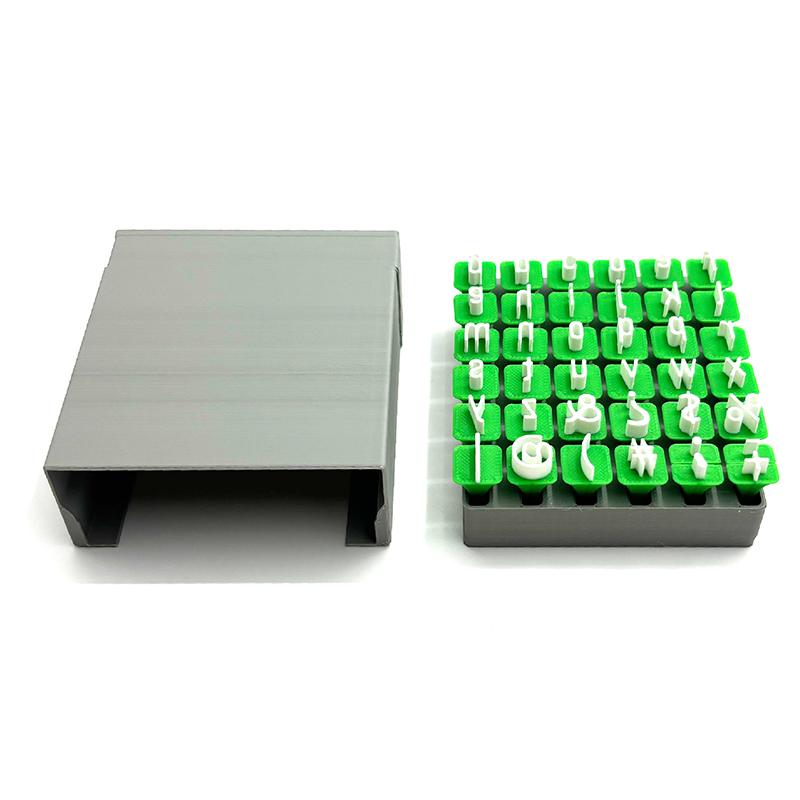 Alphabet Stamps For Clay Pottery Polymer Clay Uppercase And Lowercase Alphabet Number Symbols Small Press Embosser Diy Mold