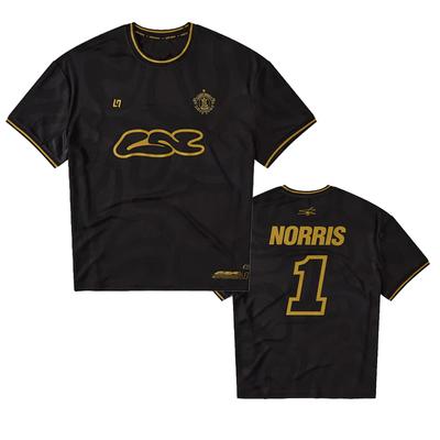 2026 Druk 3D LN1 Koszulka Lando Norris męska damska T-shirt sporty ekstremalne oddychająca szybkoschnąca z krótkim rękawem bluza TOP