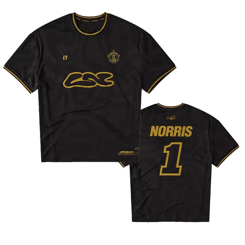 Hengyuan23 2026 3D-printen LN1 Jersey Lando Norris heren dames T-shirt extreme sporten ademend sneldrogend kortademend sweatshirt TOP 3XL
