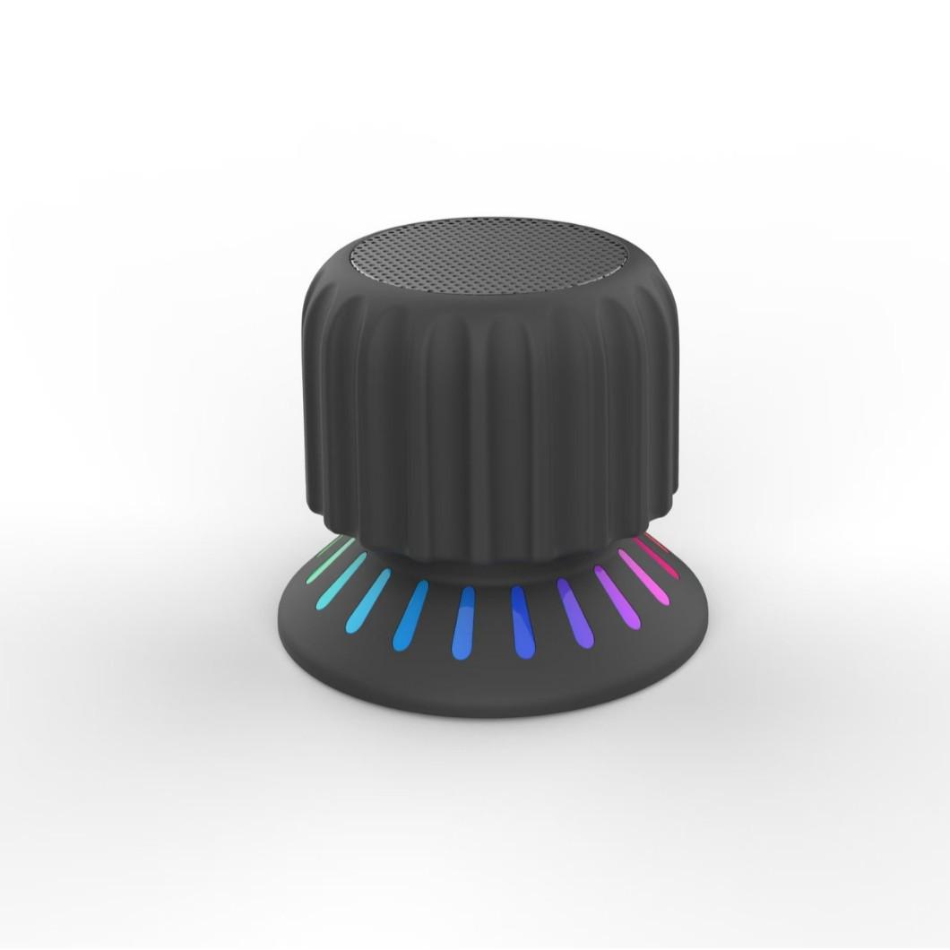 

Mini Portable Bluetooth Speaker with Rotating Stand and High-Quality Sound чорний