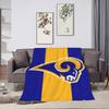 L-Los A-Angeles R-RamsS Skicomfort Warm Soft Home Kids Lunch Blanket Suitable For Living Room Office Daily Travel Gifts