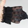 Lace Socks Fishnet Ruffle Frilly Ankle Socks Mesh Hollowout Patterned Anklet Stockings for Women Girls Hosiery Gift