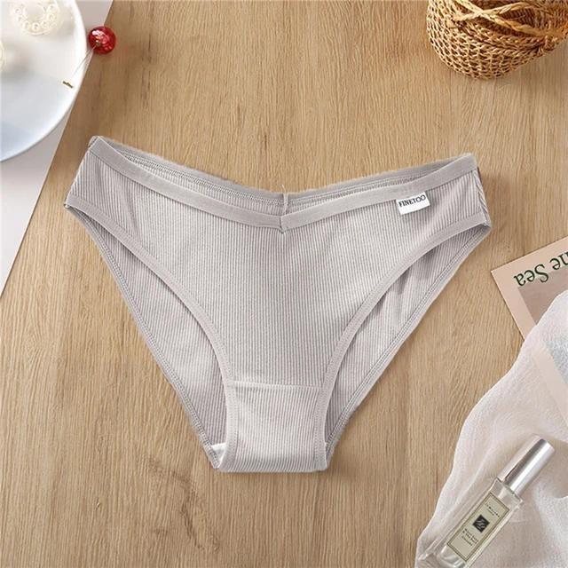 

Allofme женские трусики из чистого хлопка с v-образной талией, дизайнерские трусы для девочек, мягкое нижнее белье с низкой посадкой, дышащее однотонное нижнее белье XXXL легкие хаки