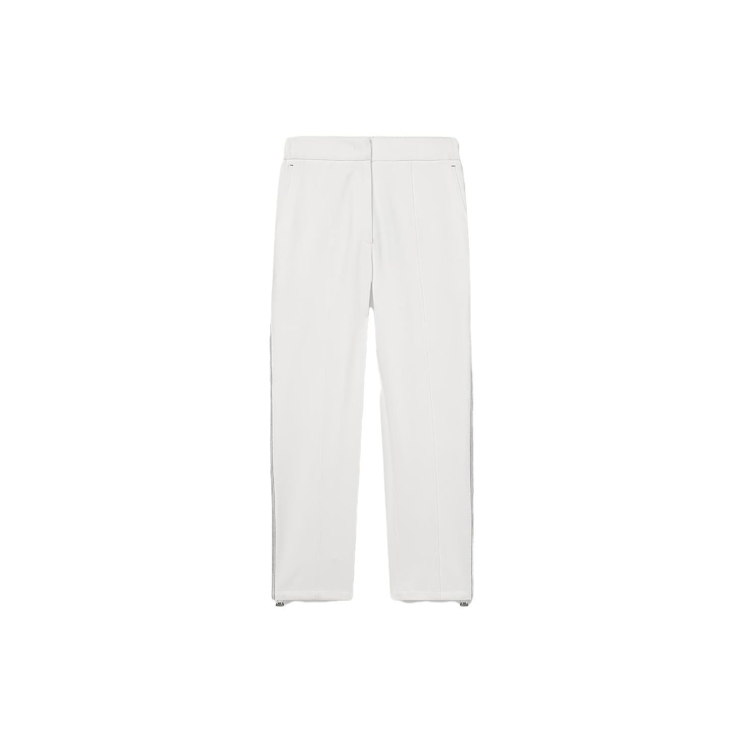 

FILA Emerald Solid Woven Straight Leg Sports Pants Women pants Cloud-White F11W334807F-WT M