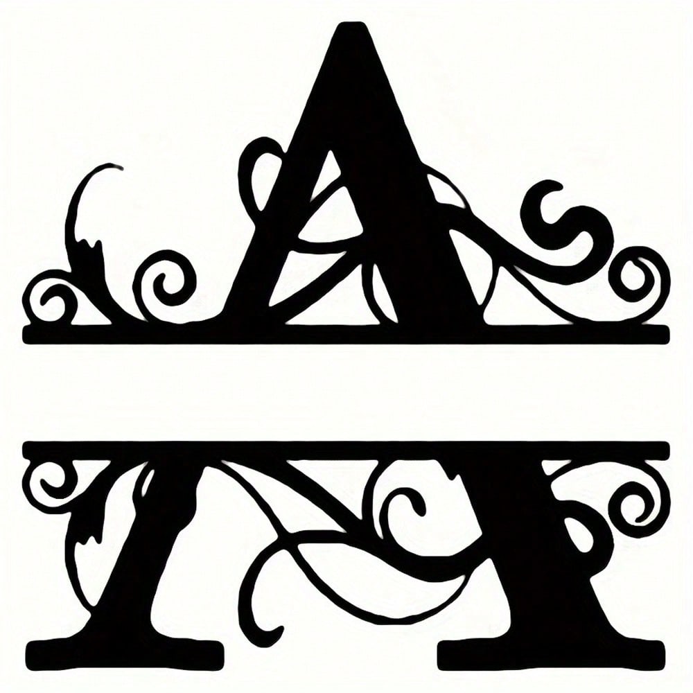 Personalized Metal Nameplate Wall Art, Custom Family Name Sign, Handmade Letter Wall Decor, Vintage Rustic Wedding Gift, Housewarming Present