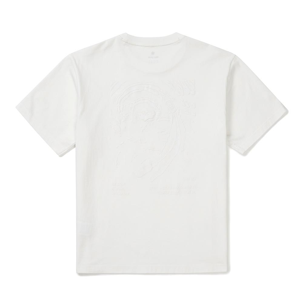 SNOWPEAK Cotton Foam Graphic Short Sleeve T-shirt Off White (S25MMFTS66)