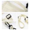 Meshes Water Bottle Holder Sleeve Water Bottle Carriers Bag for Clear Hydrations Monitoring Zippers Access Oxford Fabric