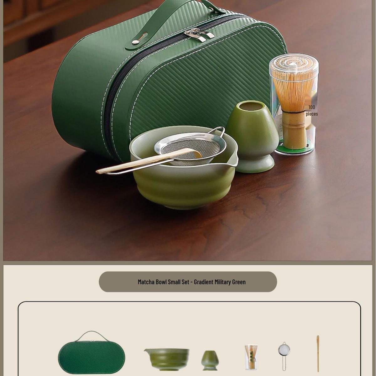 Customizable Ceramic Kung Fu Tea & Matcha Set: Home Use Gift with Tea Pot, Tray, and Brewing Utensils