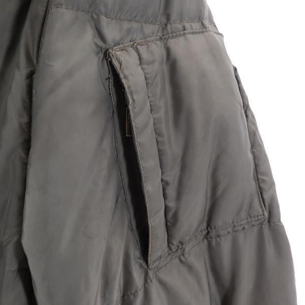 FIRSTDOWN Long Sleeve Down Jacket L Brown Men's Used