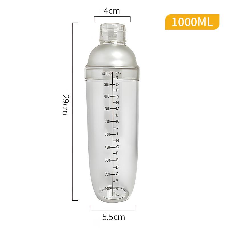 Shaker-Becher, Shaker mit Messbecher, Handschlag-Zitronenbecher, Werkzeugset, Schneemilch-Teeladen, Handshake, Saft-Shaker-Topf