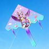 Purple Angel Pony Kite for Kids - Easy To Fly Cartoon Horse