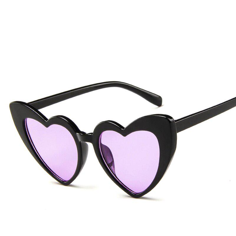 heart designer sunglasses
