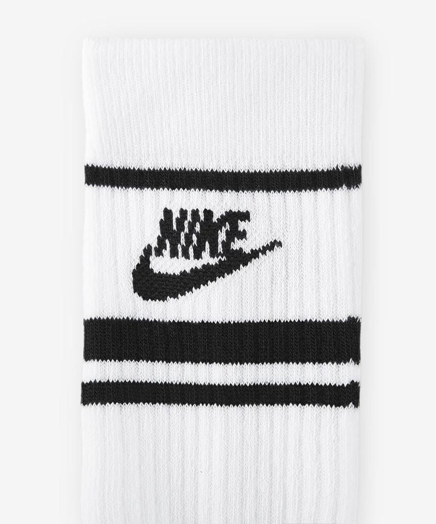 NIKE Sportswear Dri-Fit Everyday Essentials Crew Socks (3 Pairs) - White:Black:Black / Dx5089-103