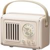 Mini Vintage Bluetooth Speaker, Retro Bluetooth Speaker Rechargeable, Loud Volume, Bluetooth 5.0 Wireless TWS Connection, Support TF Card,