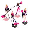 Blackpink Acrylic Standee Adorable Cartoon Figurines For Desk Display Jennie Jisoo Rose)