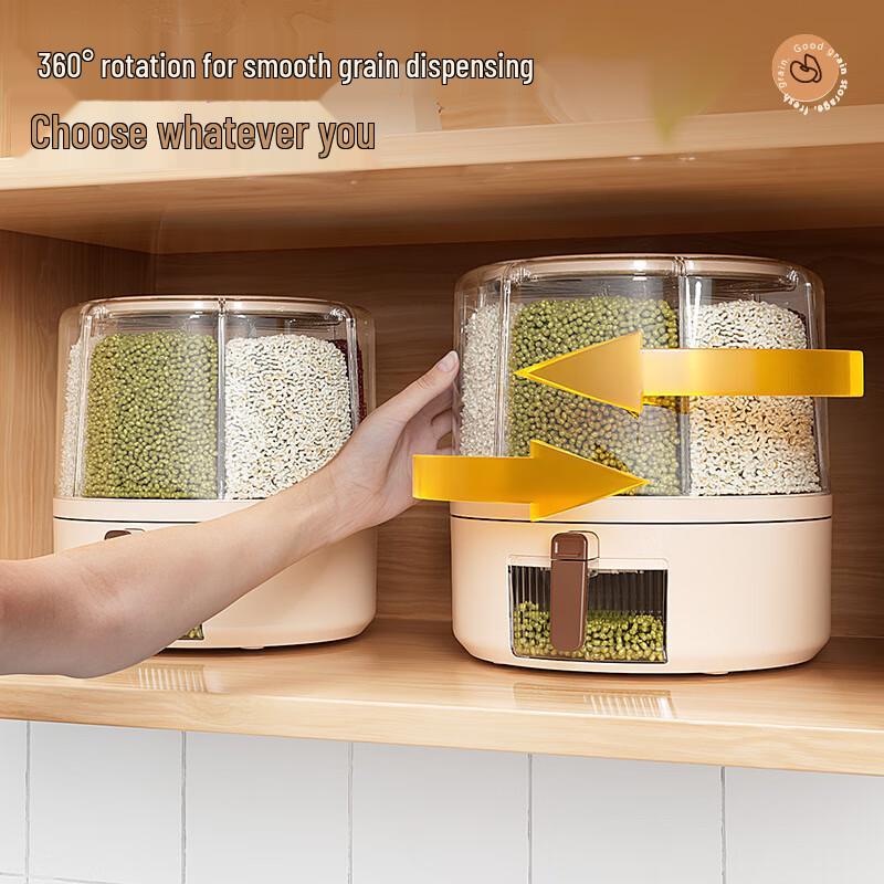 LISM Rotating Multi-Grain Rice Dispenser