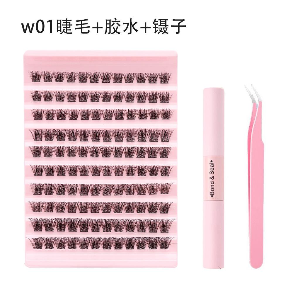 Diy Natural Curl Grafting Thick False Eyelashes Extension