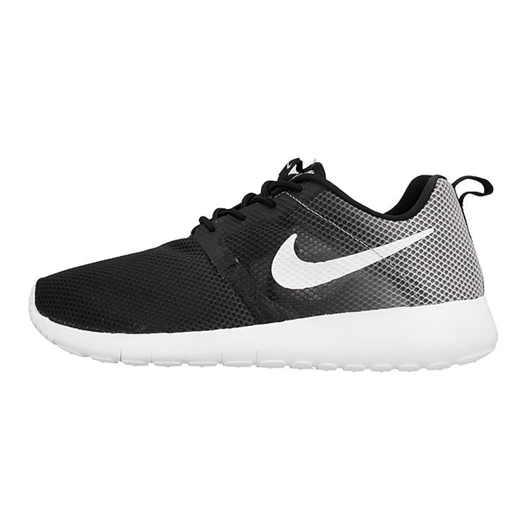Nike Roshe One Slip Resistant Cushioning Abrasion Resistant Low top Kids  Running Shoes Black Gray 705485-001 38.5