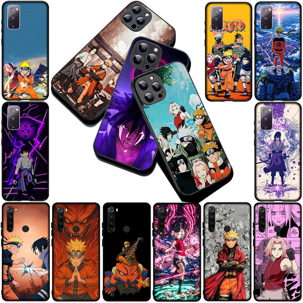 Phone Cover for Samsung Galaxy S22 S21 S20 FE Ultra Plus A07 A17 A15 A16 A25 A57 A37 Case Haruno Sakura Narutos Uchiha Sasuke