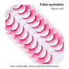 10 Pairs Cat Eye Eyelashes Eyelash Extension 3D Mink Lashes Colored False Eyelashes  Stage Makeup