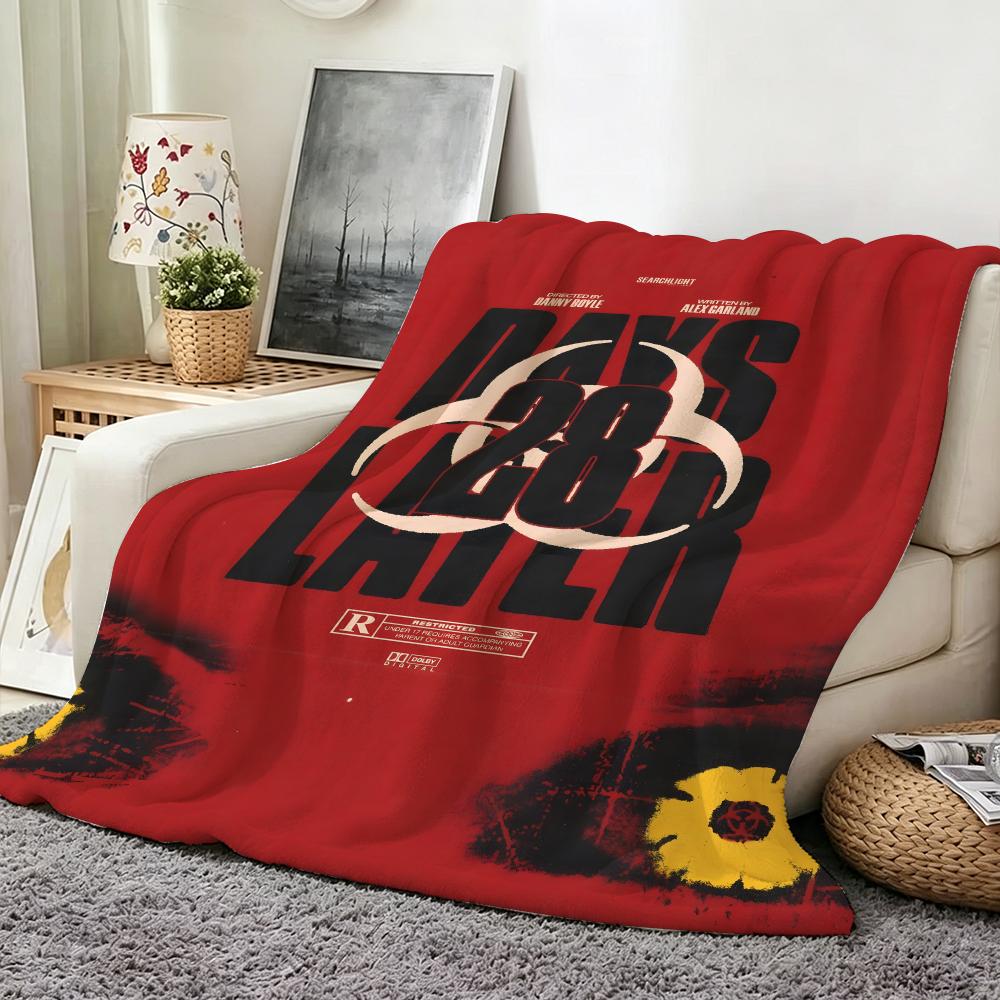 Movie 28 Y Years L Later Flannel Blanket Suitable for Sofa Living Room Bedroom
