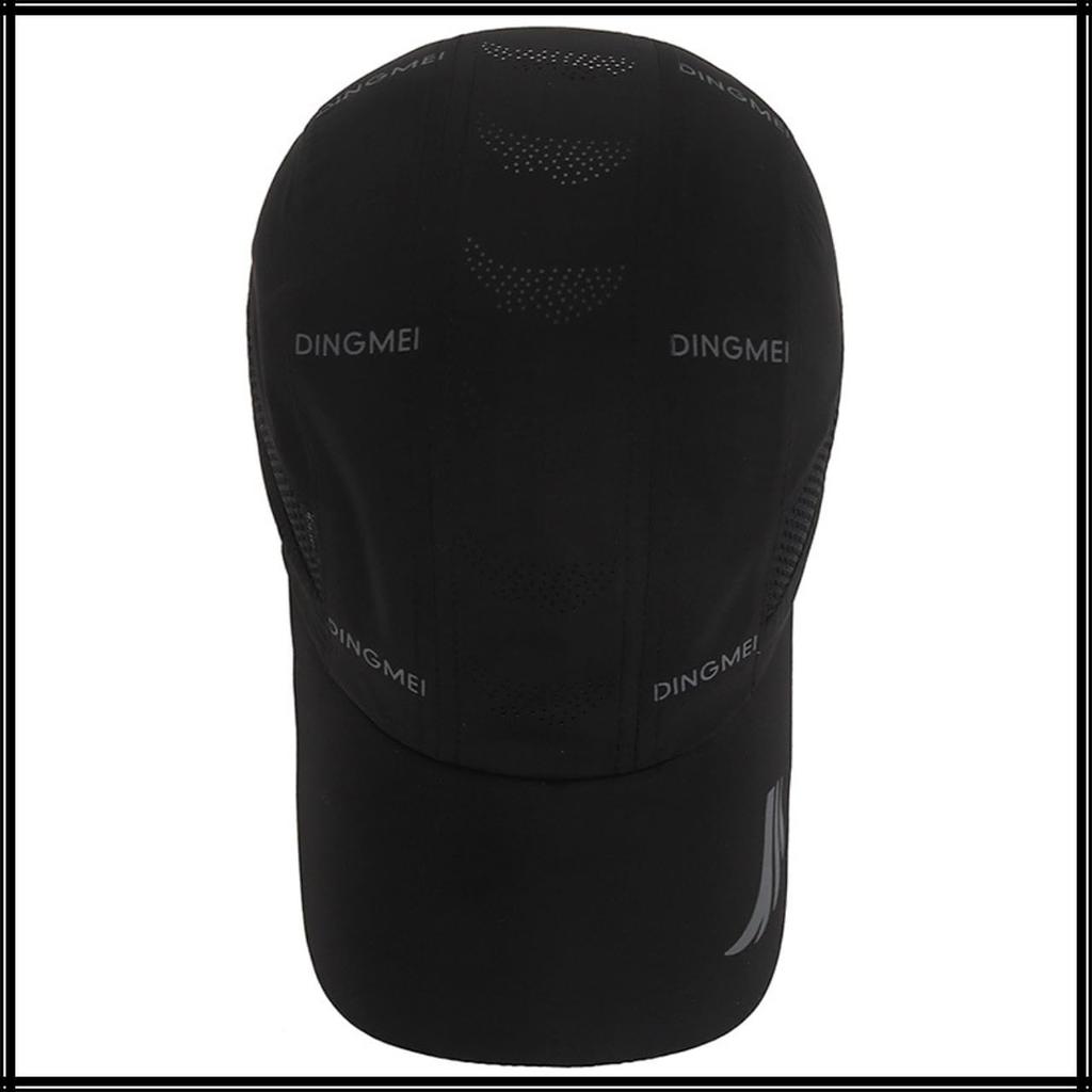 Sunshade Mesh Cap UV Protection Sports Hat Casual Men Women CZA008 [White Fang] (Black)