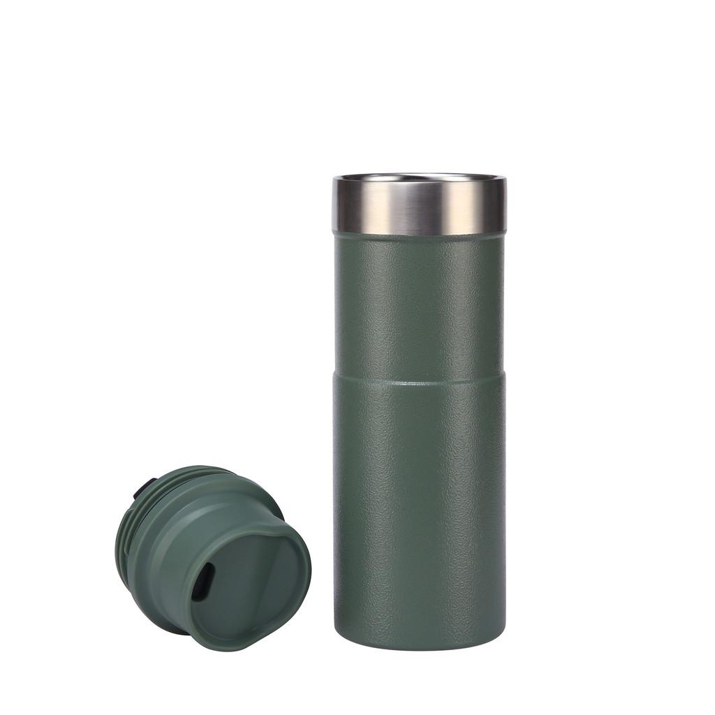 304 Stainless Steel Travel Mug With Leakproof For Outdoor Hiking And Cycling