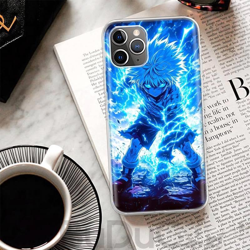 Huner X-Hunters Killua Cover For iPhone 17 Air 16 16E 15 Pro Max 14 Plus 13 Mini Phone Case 12 11 7 8 SE Customized Print Shell