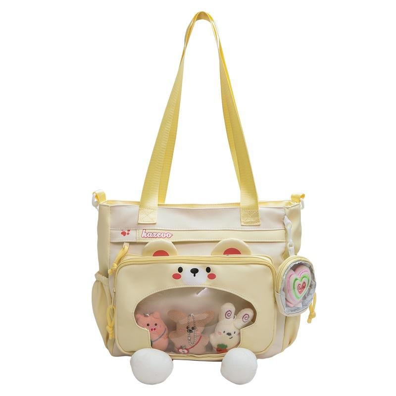 Schoolbag: Schoolbag, new Korean style pain bag for girls, INS style single shoulder bag, Japanese versatile backpack for middle and high school