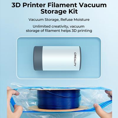 Creality 3D Printer Filament Elektryczna pompa i worek do przechowywania kompresyjnego Uszczelnianie próżniowe Suche torby do