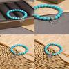 Fashionable Bohemian Ethnic Turquoise Beaded Bracelet Set For Women