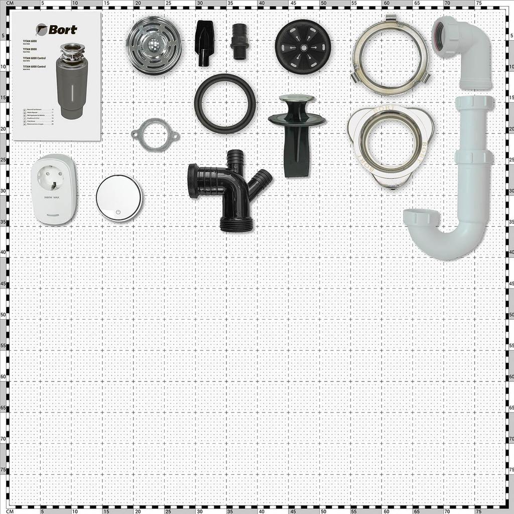BORT TITAN 6000 Control Food Waste Disposer