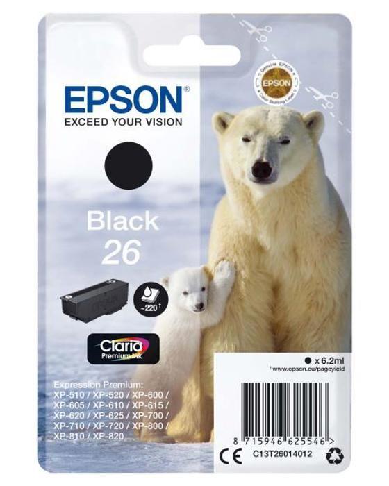 Blekkpatron Epson OURS NOIR