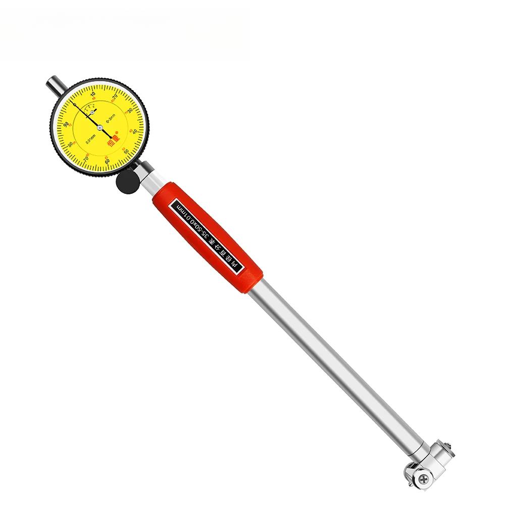 10-18 18-35 35-50 50-160mm High Precision Inner Diameter Dial Indicator Measuring Cylinder Gauge Inner Diameter Gauge 0.01mm