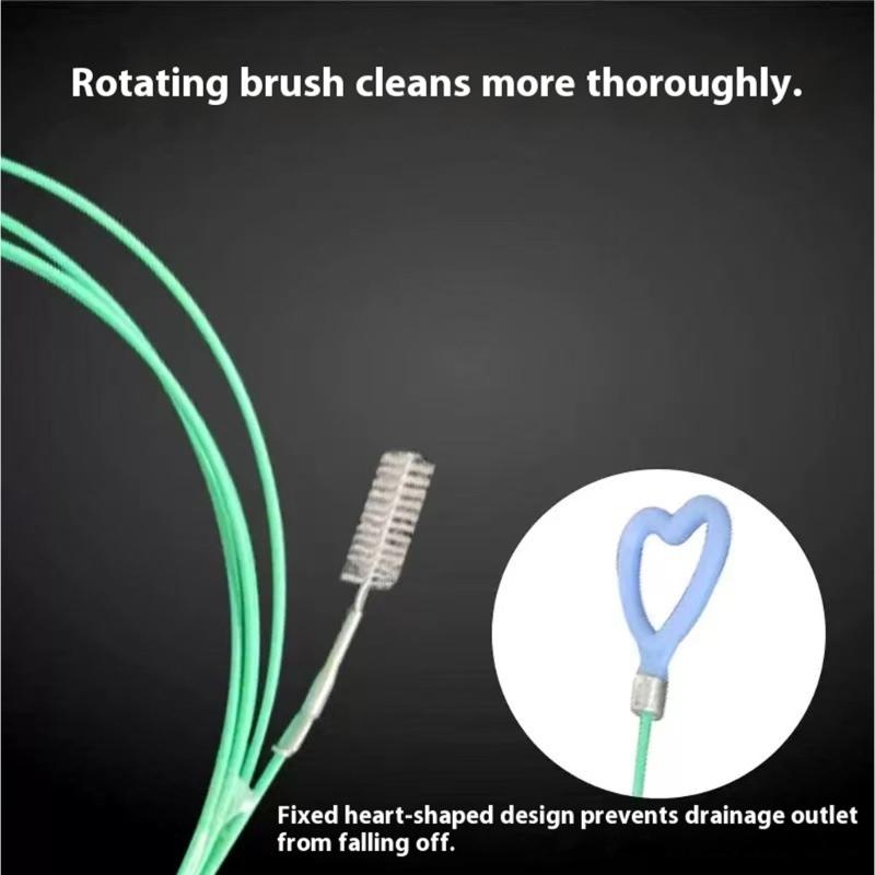 Flexibles Auto-Abflussreinigungswerkzeug Verstopft nicht Fahrzeugabflussentstopfer Runde Sonden Designs Werkzeug für Schiebedach Kofferraum Kraftstofftank