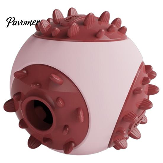 Boredom Relief Dog Toys Treat Dispenser Ball, Interactive Chew Toy, Food Colorful Pet Enrichment Dispensing Puzzle Feeder, Teeth Cleaning Toy