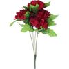 Bouquet of 5 Burgundy Chrysanthemums