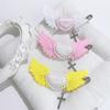 Stylish Hairpin With Soft Padded Wing Delicate Metalwork Hairpin Animen Style Hair Clip For Casual Or Prom Occasion