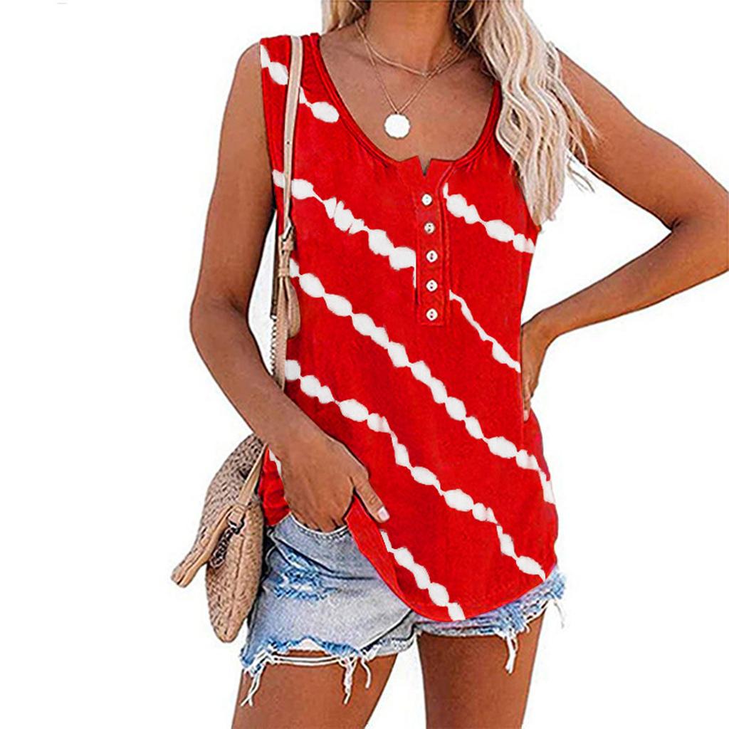 Womens Tie- Tank Tops Sleeveless Scoop Neck Shirt Summer Casual Workout Tees