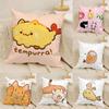 Fashing Animal Companion Patterns Pillow Case Natural Linen Double-Sided Printing Sofa Home Decor Cushion Cover