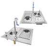 Bar Automatic Cup Cleaner Set Glass Rinser Commercial Coffee Shop Washing Faucet