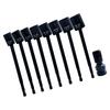 8PCS Multiple Angle Rotating Sockets Wrenches Extensions Practical Alloy Steel Suitable with Electric Impact Driver and Sockets