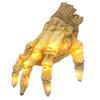 Animated Zombie Hand Halloween Decoration Sound Activated Sensor Walking Hand Realistic Lighted Hand with Spooky Sound for Haunted House Decor