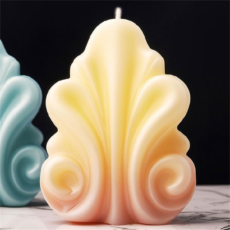Conch Candle Siliucone Molds 3D Conch Candle Molds