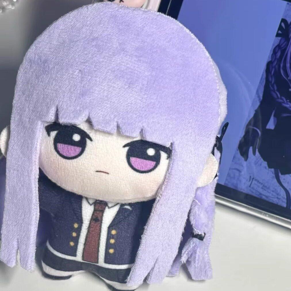 10cm Danganronpa Character Plush Doll Pendant Cotton Stuffed Toy Kyoko Sayaka Shuichi Kokichi Kaede