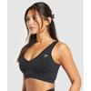 Gymshark Everyday Seamless Sports Bra Black B8a4t Bb2j
