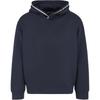 FW24 Letter Logo Jacquard Striped Casual Hoodie Men Hoodies Navy-Blue 6D1M99-1JRRZ-0920