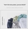 Men's Summer Casual Short-Sleeve Comfortable Loose-Fit Shirt - Versatile Fresh Workwear 706