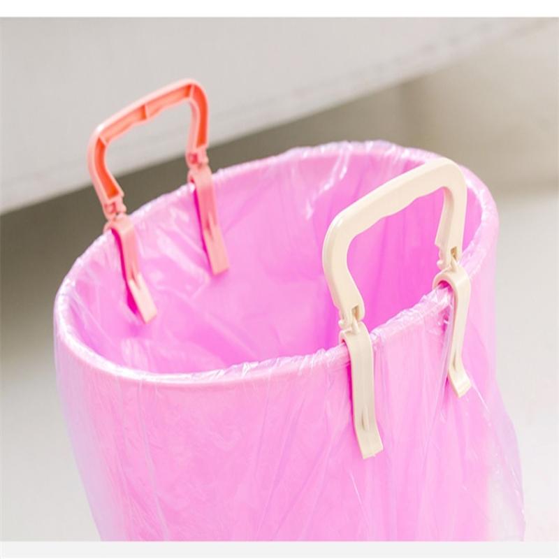 2Pcs Garbage Bag Storage Fixing Clip, Household Creative Anti-Skid Clip, Buckle Bucket Edge Clip, Card Holder, Rubbish
