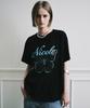 Nigaennikol Nicole Butterfly Sleeve Top_Black Mint